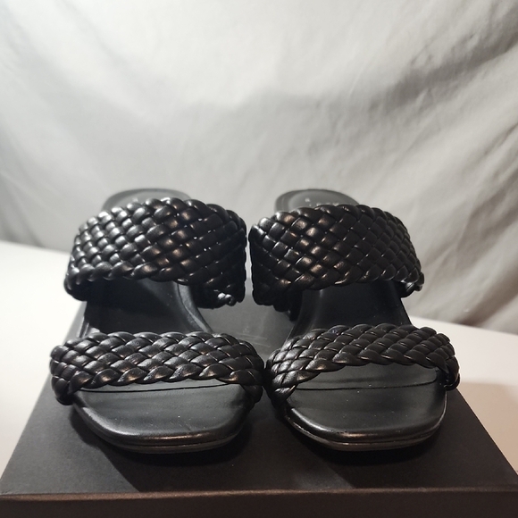 a new day Black Braided Sandals - Picture 1 of 8